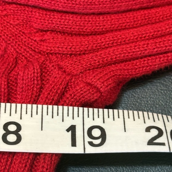 Calvin Klein Cherry Knit Ribbed Sweater size L NWT - Picture 7 of 13